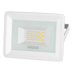 Светодиодный прожектор wolta wfl 20w/06w 20Вт 5700К ip65 1800лм белый