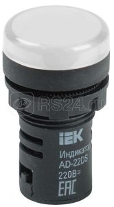 Iek Лампа ad22ds(led)матрица d22мм белый 230В bls10 adds 230 k01