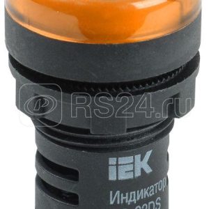 Iek Лампа ad22ds(led)матрица d22мм желтый 230В bls10 adds 230 k05