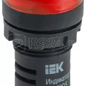 Iek Лампа ad22ds(led)матрица d22мм красный 230В bls10 adds 230 k04
