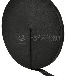 Iek Монтажная текстильная лента 20мм (50м) чёрная cta00d mtl k02