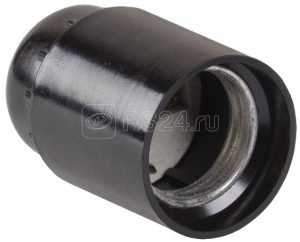 Iek Пкб27 04 К01 Патрон подвесной карболитовый, Е27, черный (50 шт) epk10 04 01 k01