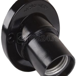 Iek Пкб27 04 К31 Патрон угловой настенный карболитовый, Е27, черный (50 шт) epk13 04 01 k01