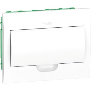 Systeme electric easy 9 Корпус встраиваемый с белой дверью 1ряд/12мод, ip40, ik07, 63А, 2 клеммы se