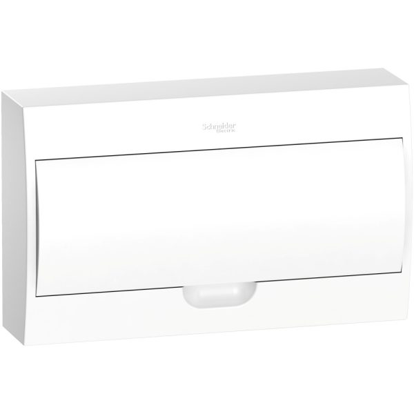 Systeme electric easy 9 Корпус навесной с белой дверью 1ряд/18мод, ip40, ik07, 63А, 2 клеммы se ez9e