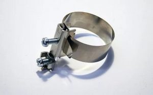 Хомут заземления д 5 25 мм (нерж. сталь) Промрукав