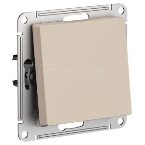 Atn001211 1 кл выключатель, сх.1, 10АХ, мех, песочный