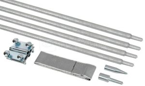 Iek Комплект заземления 3/16 б/м оц. сталь hdz zkz11 14 016 03