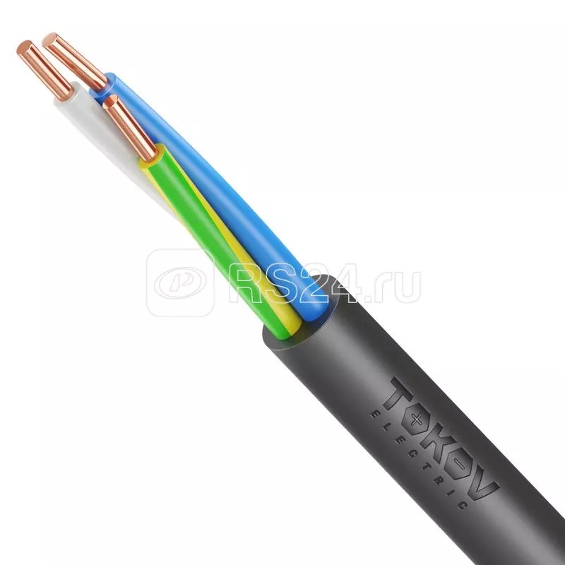 Кабель tokov electric ВВГнг(А) ls 3х2.5 ОК (n pe) 0.66кВ (м) УТ000028398