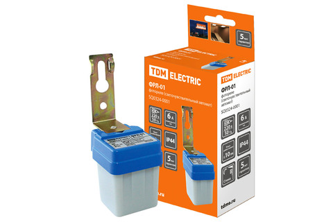 Фотореле ФРЛ 01 10лк 6А, tdm