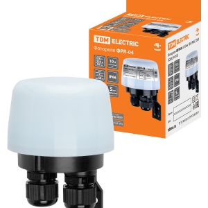 Фотореле ФРЛ 04 5 50лк 10А ip66, tdm