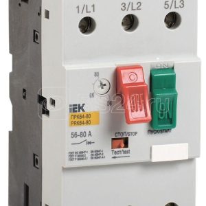 Iek Пускатель ПРК64 40 in=40a ir=25 40a ue 660В dms22 40