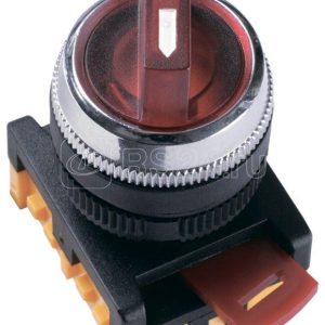 Iek Переключатель АnСlr 22 3 на 3 фикс. полож. красный неон/240В i o 1з+1р bsw10 anclr 3 k04, шт