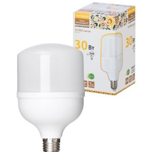 Лампа светодиодная t 30 Вт 230 В 4000 К–e27 (99x168 мм) НАРОДНАЯ