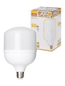 Лампа светодиодная t 50 Вт 230 В 4000 К–e27 (125x206 мм) НАРОДНАЯ