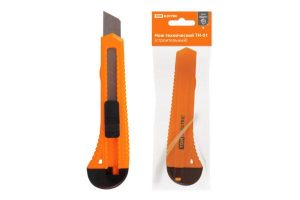 Нож технический (строительный), ТН 01, 18 мм, серия "Гранит" tdm