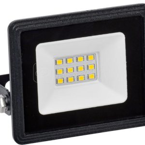 Iek Прожектор СДО 06 10 светодиодный черный ip65 6500k lpdo601 10 65 k02