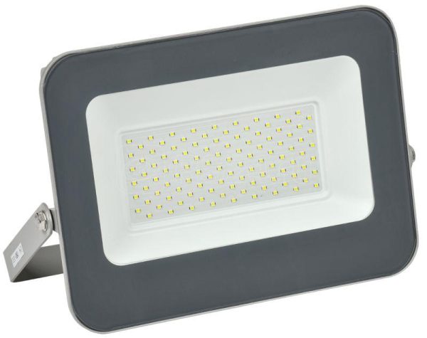 Iek Прожектор СДО 07 100 светодиодный серый ip65 lpdo701 100 k03