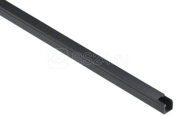 Кабель канал 16х16 l2000 пластик ЭЛЕКОР черн. iek el kk10 016 016 1 k02