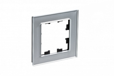 1 постовая рамка, стекло алюминий