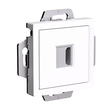 Systeme electric atlasdesign Белый Розетка hdmi, механизм se atn000180