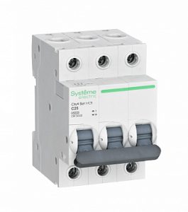 Systeme electric city9 set Автоматический выключатель (АВ) С 25А 3p 4.5ka 400В se c9f34325
