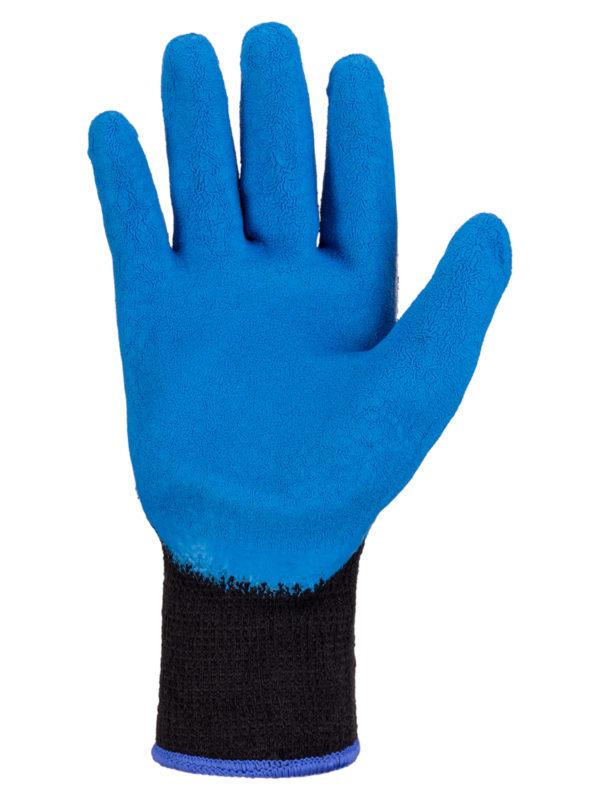 Перчатки х/б плотной вязки с латексным покрытием, "Рельеф", черные, 11, 10 кл., 140 г, 1 пара, tdm