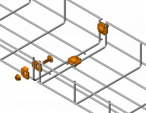 Соединительный комплект проволочного лотка Промрукав (50 шт/уп)