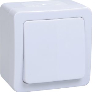 Iek germes plus ВСп20 1 0 ГПБ выкл 1кл проход. о/у ip54 (цвет клавиш: белый) evmp12 k01 10 54 ec