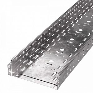 Лоток перфорированный Стандарт 300х80х3000 (0,8 мм) (6 м/уп) Промрукав