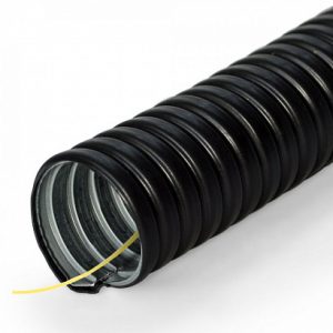 Металлорукав в ПВХ изоляции Р3 ЦП НГ 12 с/з (100м/уп) Промрукав