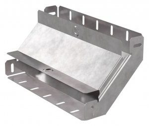 Угол вертикальный внутренний 90 градусов с крышкой Стандарт 300х50 Промрукав