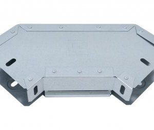 Угол горизонтальный 90 градусов с крышкой Стандарт 100х50 Промрукав