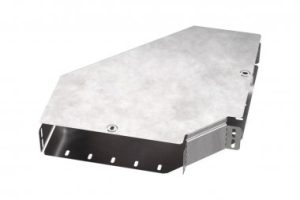 Угол горизонтальный 90 градусов с крышкой Стандарт 300х80 Промрукав