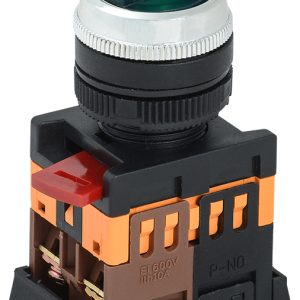 Iek Переключатель АnС 22 2 2 полож. зел. неон/240В i o 1з+1р bsw10 anc 2 k06