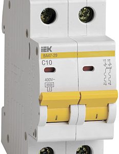 Iek karat Автоматический выключатель ВА47 29 2Р 10А 4,5кА х ка С mva20 2 010 c