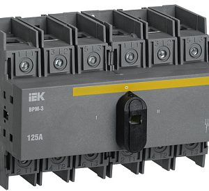 Iek karat Выключатель разъединитель модульный ВРМ 3 3p 125А mvr30 3 125