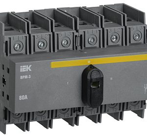 Iek karat Выключатель разъединитель модульный ВРМ 3 3p 80А mvr30 3 080