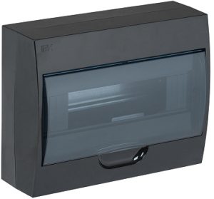 Iek krepta 3 Корпус пластиковый ЩРН П 12 ip41 черный откр.монтаж mkp12 n 12 41 k02