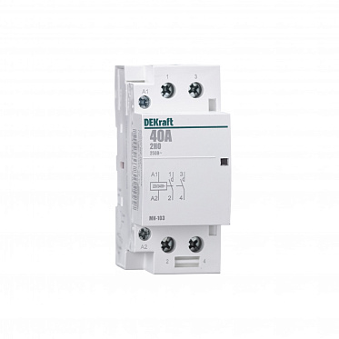 Dekraft Модульный контактор 2НО 40А 230В МК 103 18078dek