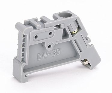 Dekraft Ограничитель пластик. на din рейку с 1 винтом ФК102 01 32057dek