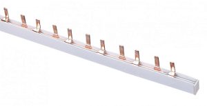 Dekraft Шина соединительная типа pin (штырь) 2p до 63А 1 м. 27х2 контактов ШС 101 32031dek