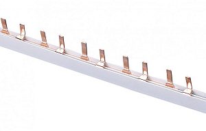 Dekraft Шина соединительная типа pin (штырь) 2p до 63А 1 м. 27х2 контактов ШС 101 32031dek