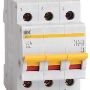 Iek karat Выключатель нагрузки (мини рубильник) ВН 32 3Р 63А mnv10 3 063