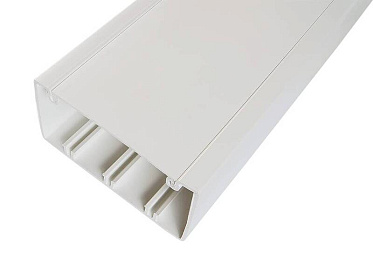 Кабельный канал с крышкой 100х50х2000мм (белый) spl