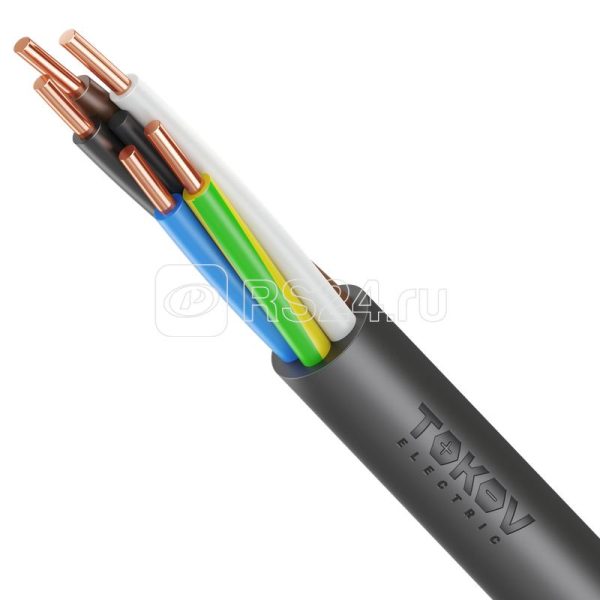 Кабель tokov electric ВВГнг(А) ls 5х10 ОК (n pe) 0.66кВ (м) УТ000028411