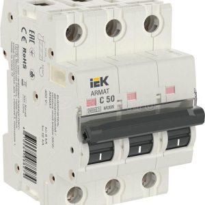 Iek armat Автоматический выключатель m06n 3p c 50А ar m06n 3 c050