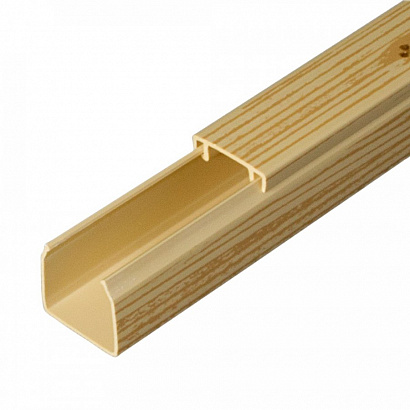 Кабель канал сосна 2 й замок 16х16 мм (120м/уп) Промрукав