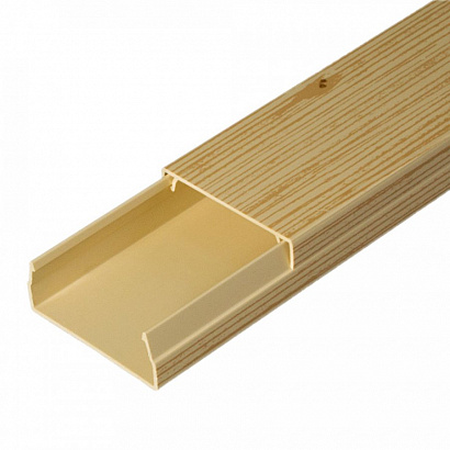 Кабель канал сосна 2 й замок 40х16 мм (56м/уп) Промрукав