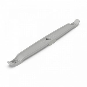 Держатель плоского кабеля двусторонний для прямого монтажа на 12 мест в гофроящике серый (210 шт/кор